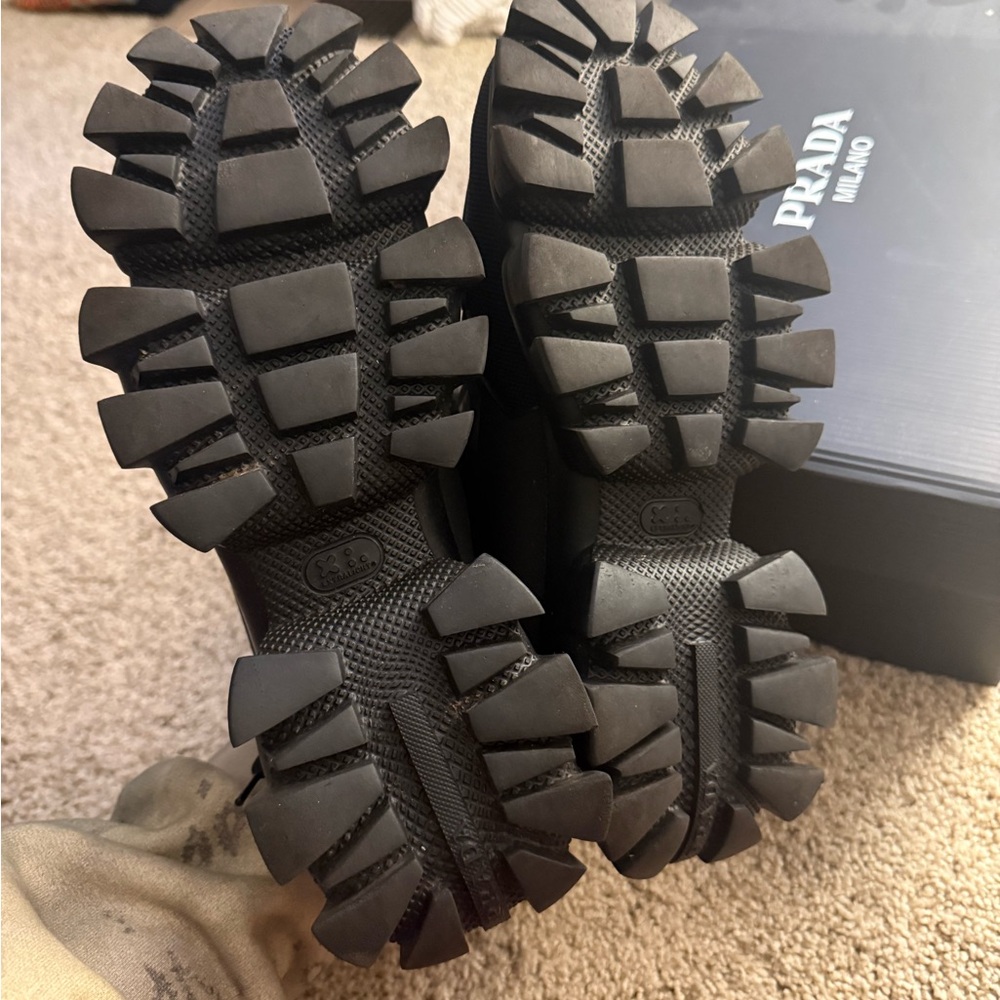 Prada Men's Black Chunky Sneakers - Picture 6 of 6